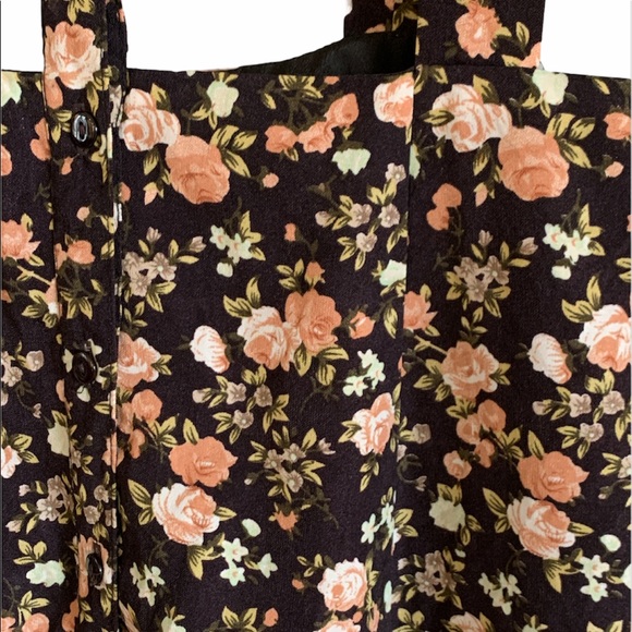 UO Pins & Needles Caged cut-out floral Maxi Dress - Picture 6 of 6